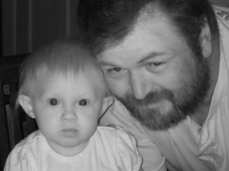 My honey, Frank and grandbaby, Savannah