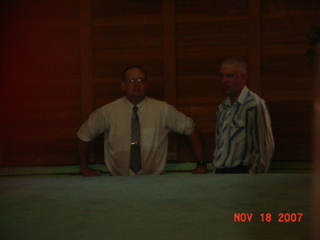 John P. getting Baptized