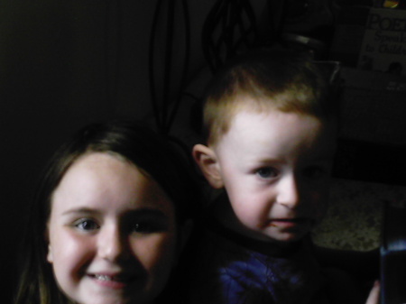 My two kids now in 2008 she's 6 and he's 2