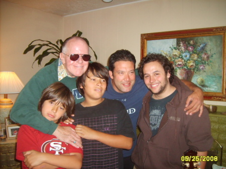 Grandpa, Sean and the boys