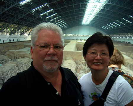 Me & Joan - Xi'an, China - 10/07
