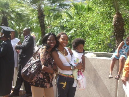 Sister, Daughter, and Granddaughter at Grad