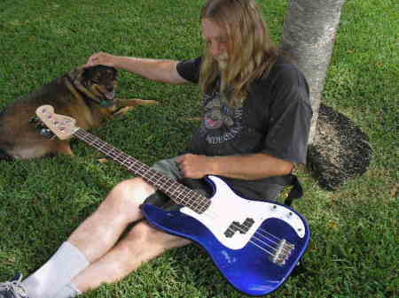 I Think She considers the guitar a snack