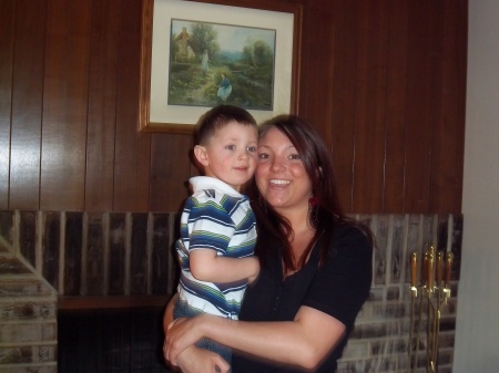 My daughter Amanda and other grandson, Christopher