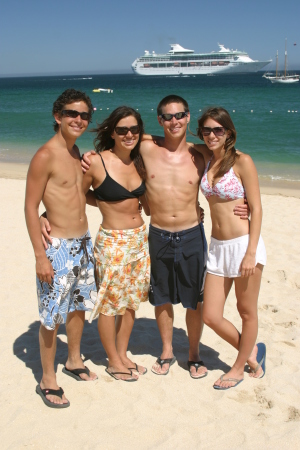 Our 4 Kids in Cabo