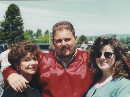 Mom, Shawn & Me ~~ CWU Graduation