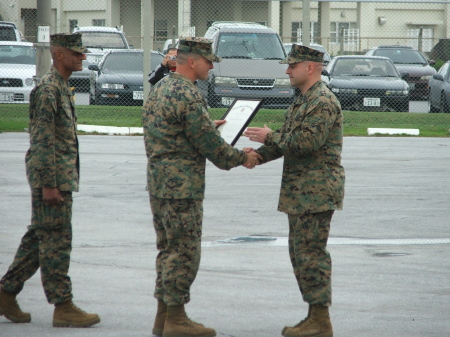 Promotion to Master Sergeant