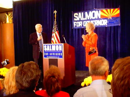 John - Cindy McCain at Rep. Party