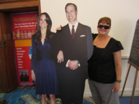 Just Kate, Wills, and me last June.