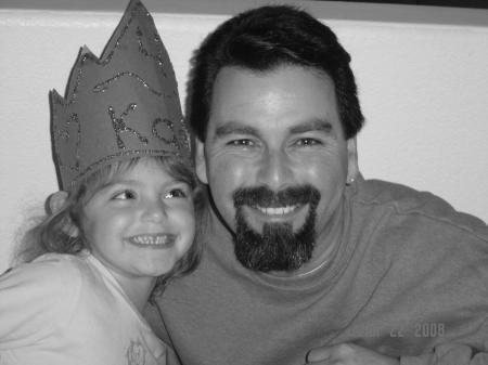 4th b-day with daddy