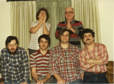 The Gill family in 1980