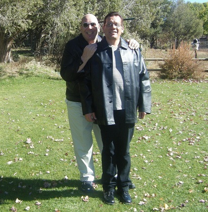 Curt and I in Cortez,Colorado Oct 31,2010