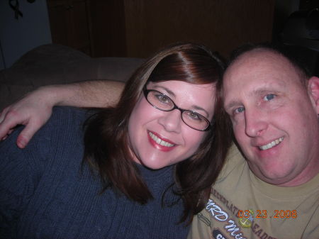 Me and hubby - 2008