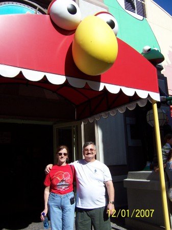 Lynda & I at Disney