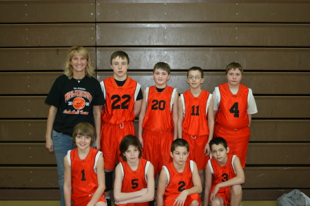 6th grade boys team.  Chase is #20.