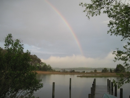 Rainbow over the Chesapeake Bay