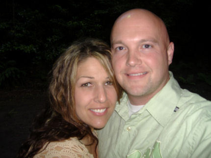 Traci and her fiance (2008)