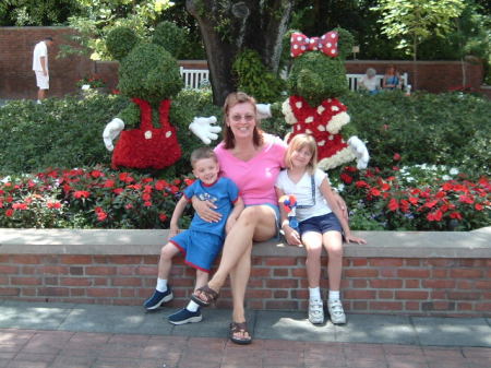 "Nana, Kylee Christain at DisneyWorld