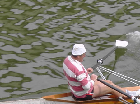 Sculler on Tiber, Rome