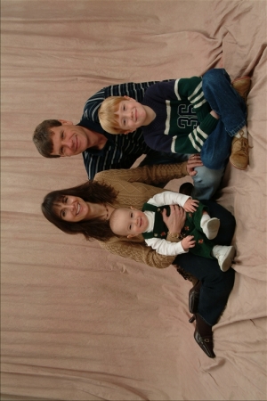 Bret, Karen, Kendall and Dillon - Xmas 2006
