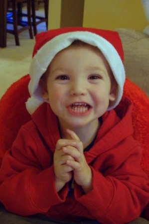 My Grandson, Everett - Christmas 2009