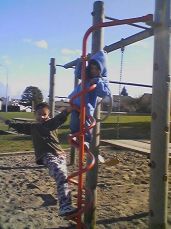 Kids at the park