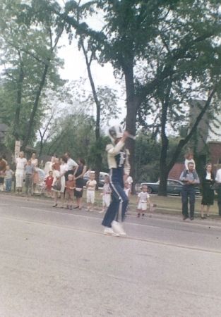 1962 Farmington High School Drum Major