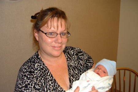 Me and our second grandson - 10/2007