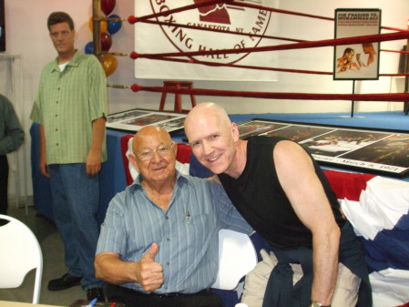 Pic with Angelo Dundee Boxing Hall of Fame