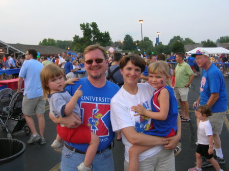 KU Football Kickoff Fall 2007