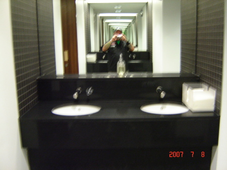 Royal bathroom at Wembly stadium