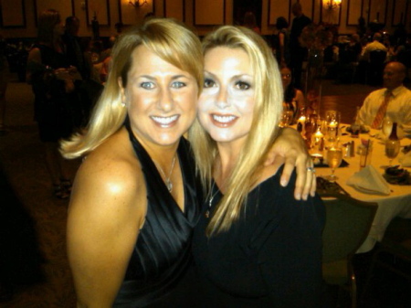 Kristi and I at  Apple Gala 2010