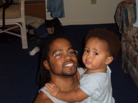 my son and grandson
