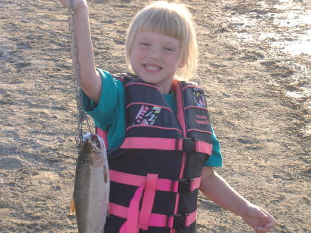 Rachael Salmon Fishing in Alaska