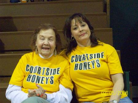 Shelly and her Granny: Big Fans!