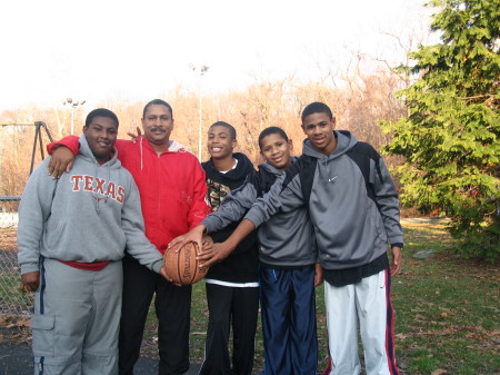 Basketball on New Years Day 2008