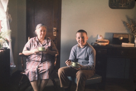 Having Tea with my Grandmother 1959