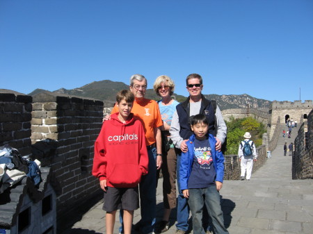 At the Great Wall October 2007