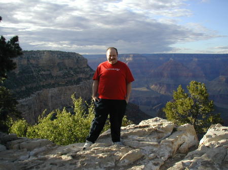 Larry at the Grand Canyon