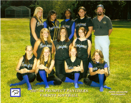 2008 Prospect HS Varsity Softball Team