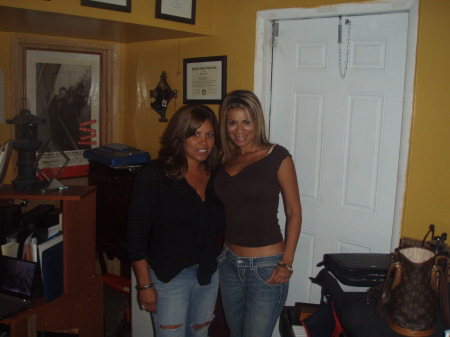 BRENDA K STARR W/ME AT THE STUDIO