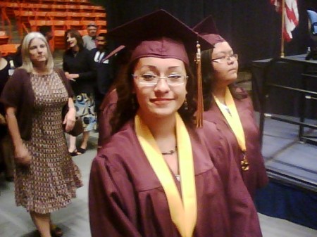 Kat graduating HS