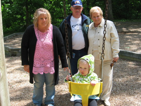 Daughter Sheryl, Hubby Pete, Nancy and Alessia