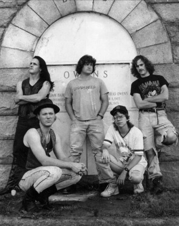 Band's Newspaper Photo, 1990
