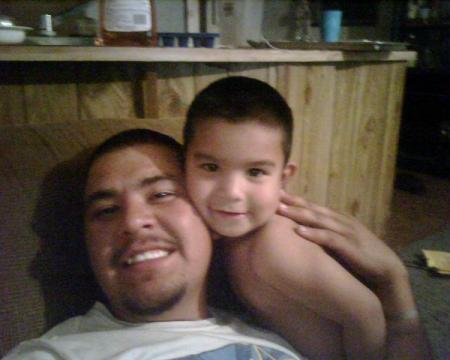 Victor and my baby boy