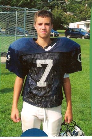 Jake 8th grade quarterback 2008