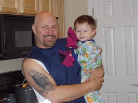 me & my youngest son garrett 2008