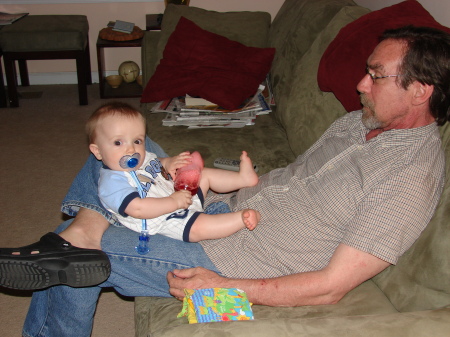 Grandad with Ian