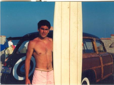 1988 in malibu in my 51 ford woodie