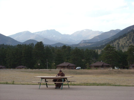 Nun at Estes Park Retreat